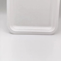 Plateau de cuisson jetable et compostable en fibre de bagasse de canne à sucre 14x10 pouces pour four