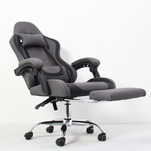Vente en gros de fauteuil d'ordinateur de joueur bon marché fauteuil de jeu pivotant pu fauteuil de course ergonomique en cuir <span class=keywords><strong>rose</strong></span> rouge avec repose-pieds - Product Image 6