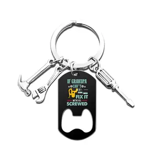 Father's Day Gift Dad Gifts From Daughter For Birthday Christmas Valentine's Day Father Daughter Keychain Gifts