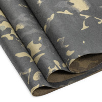 Tissu d'habillement d'extérieur RTS 100%Poly ATY Cordura 1000D anti-déchirure noir imprimé camouflage CP camouflage enduit PU