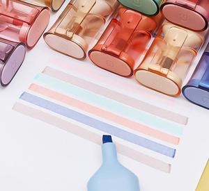 6 màu sắc <span class=keywords><strong>Highlighter</strong></span> bút văn phòng phẩm thiết lập học sinh mới highlighters thiết lập công suất lớn vẽ Bút đánh dấu bút màu - Product Image 5