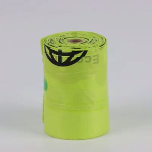 Custom Eco-Friendly Recyclable Dog Poop <b>Bags</b> Biodegradable Disposable Plastic <b>Compostable</b> Waste <b>Bags</b> for Pets Drawstring Design - Product Image 5