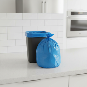 kangle Trash Liner Bags Clear Drawstring Strong <b>Kitchen</b> Waste Can Liners for Household Bathroom Office Bin Waste Disposal - Product Image 4