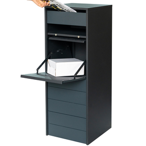 Caja de entrega de paquetes grande para exteriores, cerca de combinación, cerradura montada, caja de entrega de paquetes, caja de <span class=keywords><strong>correo</strong></span> de Metal, puerta trasera - Product Image 2