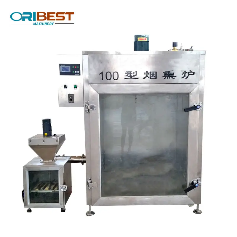 High Productive Beef Smoking Fish And Drying Machine Small Smoke Maker Machine Smoke Chicken Making Machine Smoker Oven