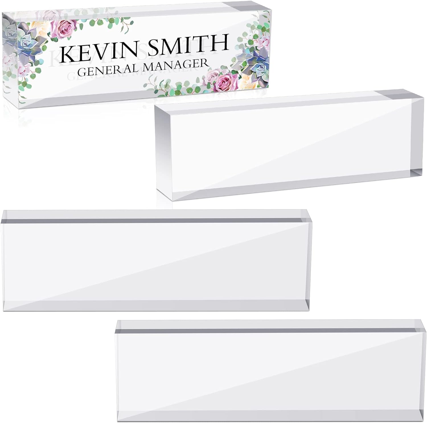 Custom Name Plate For Desk, Employee Appreciation Gifts, Office Decor - View #13