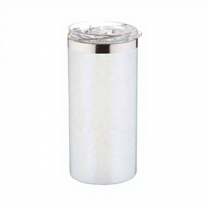 Gobelet isotherme 2023 neuf à double paroi, vierge, 15 oz, en acier inoxydable 18/8, écologique, pour sublimation, maintien au chaud 6-12 heures, expédié depuis notre entrepôt aux États-Unis - Product Image 1