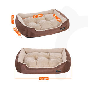 Lit pour chien Feandrea PGW03Z, vente en gros, lit pour chat super doux et apaisant, couleur et taille personnalisées, niche pour chien, canapé pour animaux de compagnie lavable, lit pour chien - Product Image 2