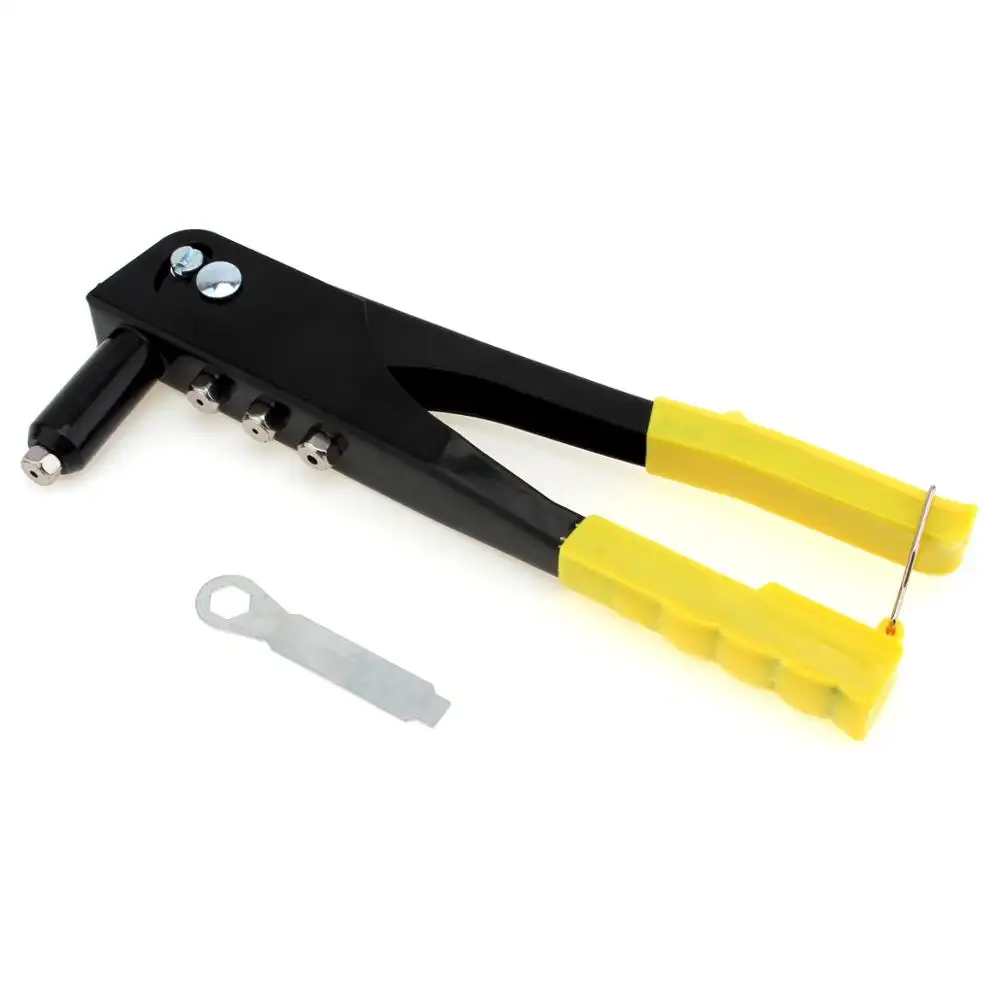 Mano Rivettatrice Pistola Kit Luce-peso Rivettatrice Manuale Cieco Rivet Gun Strumento Mano per Officina/Cassetta Degli Attrezzi/Home artigianato/Hobbisti/