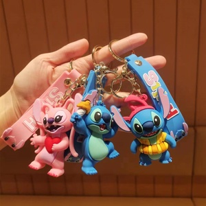 <span class=keywords><strong>2025</strong></span> New Arrival Món Quà Nhỏ Bán Buôn Mềm Cao Su Móc Chìa Khóa Chủ Dễ Thương Phim Hoạt Hình Túi Xe Vòng Chìa Khóa Phim Hoạt Hình Khâu Keychain - Product Image 3