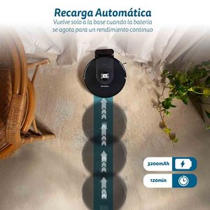Robot Aspirapolvere Graunkel 5000Pa con Navigazione Laser e Controllo Wi-Fi, con Contenitore per la Polvere - Product Image 2