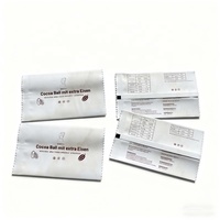 Sachets d'emballage personnalisés en plastique thermoscellable pour poudre de café, sachets mats en aluminium pour thé en vrac