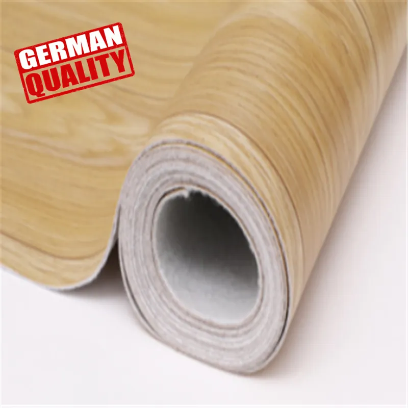 0.2mm 호주 나무 회색 산업 PVC 비닐 바닥 롤