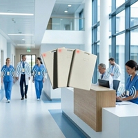 STiE7 Indicateurs LED RVB portables et bouton poussoir programmable, badge de type carte BLE 5.0, bouton de panique