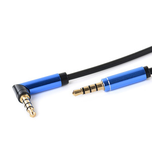 Aux Audio <b>Cable</b> 3.5 Mm Male To Male Gold Plated PVC Jacket <b>Computer</b> Car Audio Connection Wire - Product Image 2