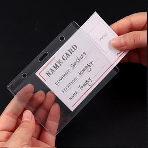 <span class=keywords><strong>Porte</strong></span>-badges FOSKA faciles à utiliser, en vrac, 4,3 x 3,15 pouces, résistants aux déchirures, hautement transparents, horizontaux, <span class=keywords><strong>porte</strong></span>-cartes d'identité pour infirmières, en <span class=keywords><strong>plastique</strong></span> - Product Image 4