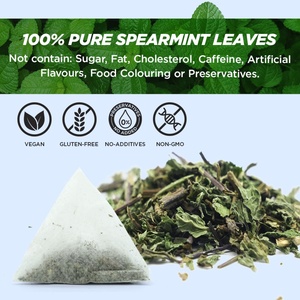 Chinaherbs - Té de Hierbabuena Seca 100% Natural y Orgánica, Especias de Menta Verde, Té Relajante para la Tranquilidad Mental y la Relajación del Cerebro - Product Image 3