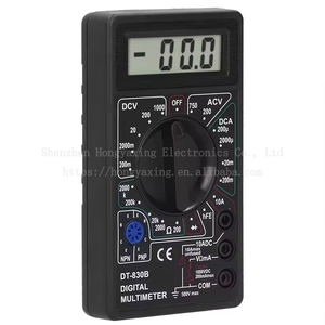 Dt830b xách tay kỹ thuật số vạn năng Tester vôn kế & Ampe kế đa mét cho điện xe Pin mạch thử nghiệm - Product Image 4