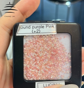 CHANG LAI Hochwertige 1,3mm-3mm VVS HPHT CVD Laborgezüchtete Diamanten Melee Pink Intensiv für Schmuckherstellung - Product Image 2