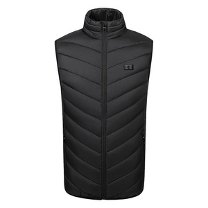 Chaleco Térmico para Hombre, Recargable por USB, Control Dual, Once Puntos de Calentamiento, para Senderismo, Montañismo, Camping, Pesca, Deportes al Aire Libre - Product Image 1