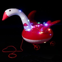 BS-t 45*40*30cm Chine Fournisseur Pvc Gonflable Oie Jouets En Plastique Sur Mesure Oiseaux Jouets Piscine D'eau Jouets pour Enfants