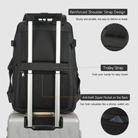Sac à dos multifonctionnel USB Durable Imperméable et Respirant en nid d'abeille Sac à dos en nylon Voyage Détachable Casual Sports Backpacks