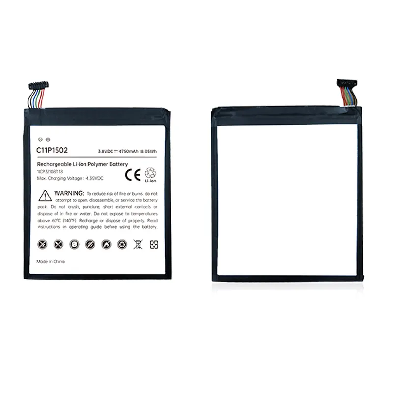 Tablet PC Battery C11P1502 For ASUS ZenPad 10 Z300C Z300CL Z300CG 4750mAh 3.85V Lithium Polymer Bateria