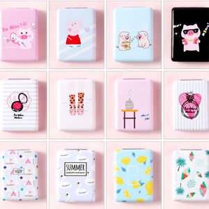 PinGlory Hochwertiger Tragbarer Cartoon-Kosmetikspiegel, Rechteckiger Klappspiegel mit Doppelseitiger Tasche für Werbegeschenke - Product Image 5