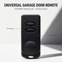 Ouvre-porte de garage universel à code roulant TAU 250K-SLIMRP 250T-4RP 250K-SLIMR 433,92 MHz, interrupteur intelligent en PC pour usage domestique