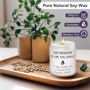 Bougie parfumée en cire de soja de 7 oz, très vendue à l'international, bougie décorative en verre pour chambre et salon, parfum en gros. - Product Image 4