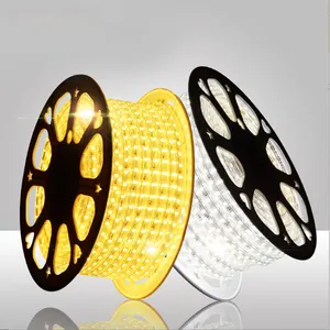 High voltage led strip yellow amber white waterproof SMD5050 Light Source Flexible 100ft 50m 100m /roll rgb led strip lights