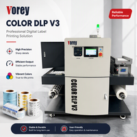 Mesin Pencetak Label Stiker Warna Digital Roll Kontinu Vorey COLOR DLP V3 untuk Tag Produk Buah dan Sayuran