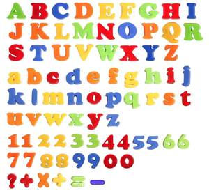 Juguetes Magnéticos de Inglés para Niños, Letras <span class=keywords><strong>Mayúsculas</strong></span> y <span class=keywords><strong>Minúsculas</strong></span> Magnéticas de Inglés, Juego de Imanes - Product Image 1