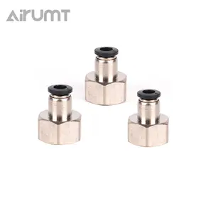 China Factory Supplier High Quality Pneumatic Fitting One Touch Tube Fitting Quick Connector Air Hose Fitting