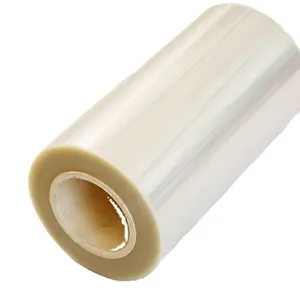 Silicone Coated Plastic PET Film Roll Clear PET Release Film Liner with Printing