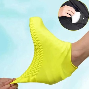 Sport <b>Silicone</b> <b>WaterProof</b> Shoe Covers Lip-resistant Rubber Rain Boot Rain Gear Overshoes Accessories for Outdoor Rainy Day. - Product Image 2