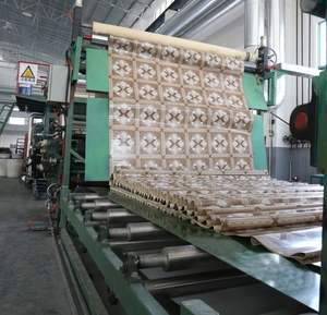 Alfombra de suelo de vinilo de PVC de fábrica, alfombra de plástico antideslizante con esponja para el hogar, cocina, escuela, Hospital, dormitorio, uso - Product Image 4