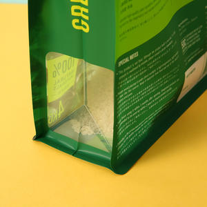 Sac en plastique PE gaufré recyclable à fermeture éclair facile à ouvrir, à huit soudures latérales, pour l'emballage de nourriture pour chats et de tofu, idéal pour les présentoirs de supermarché - Product Image 3