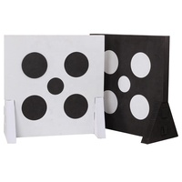 Jeu d'étiquettes de tir à l'arc SPG CS Jeu d'arc classique de sécurité gonflable Pointe en mousse Flèche en fibre de verre avec gilet de protection Protège-bras