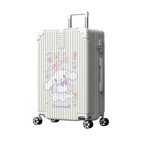 กระเป๋าเดินทางลายการ์ตูนขนาด 20 นิ้ว พร้อมล้อหมุนและกุญแจรหัสสำหรับเดินทาง ลายอนิเมะสำหรับทุกเพศ - Product Image 5