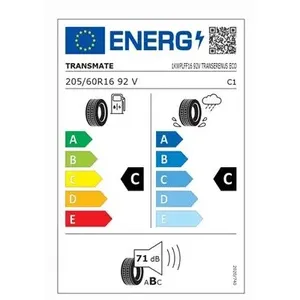 Pneus d'été Transmate Transerenus ECO 205/60 R16 92V - Product Image 3