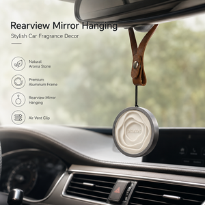 2-in-1 Dual Use Metal Car <strong>Vent</strong> <strong>Clip</strong> <strong>Diffuser</strong> Aesthetic Hanging Closet Fragrance Eco Plaster Air Freshener for Vehicle and Home - Product Image 3