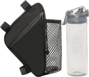 Échantillon gratuit Sac de rangement pour vélo avec fermeture éclair personnalisée Étui à usage spécial pour tube de selle Cadre avant de vélo Boîte de rangement triangulaire pour vélo - Product Image 4