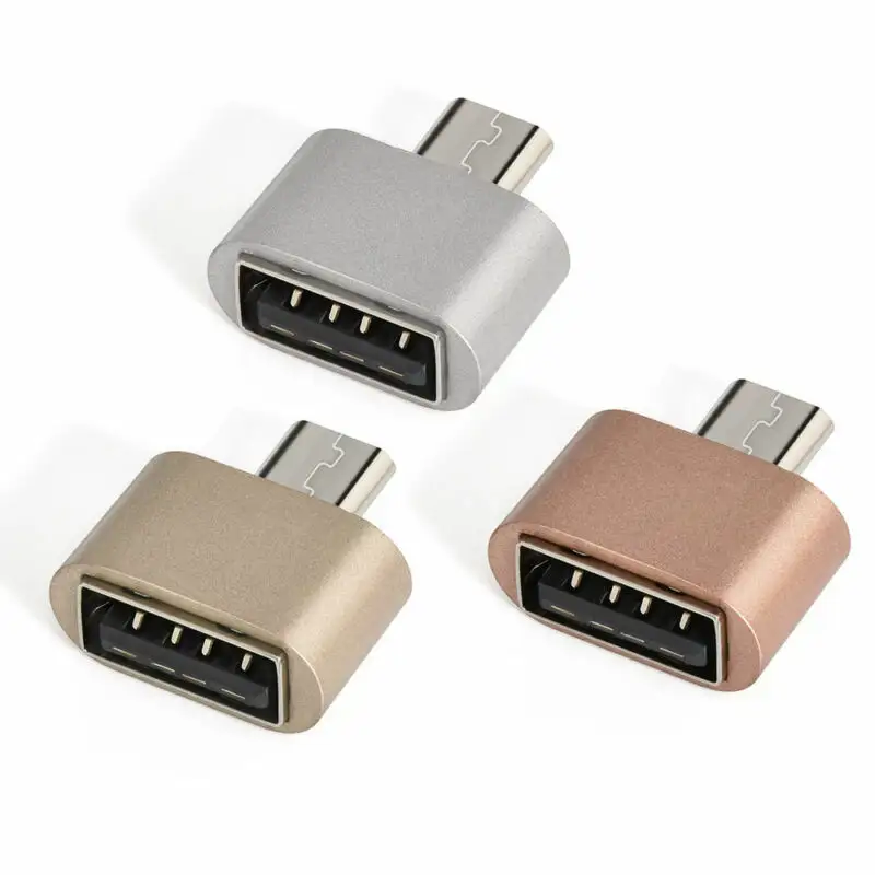 Adaptor Mini 5Pin, Adaptor Mini USB Mikro OTG Ke USB 2.0, Cocok untuk Samsung