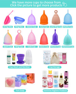 <span class=keywords><strong>Copa</strong></span> <span class=keywords><strong>Menstrual</strong></span> Reutilizable de Gran Tamaño Personalizada OEM, Silicona de Grado Médico, Suave, Cómoda, a Prueba de Fugas, Ecológica, Cuidado <span class=keywords><strong>Menstrual</strong></span> - Product Image 4