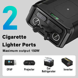 Available in Stock 100000mAh Portable Power Station 300wh Solar Panel Charhing Emergency <b>Backup</b> Power Bank Lifepo4 <b>Battery</b> Pack - Product Image 6