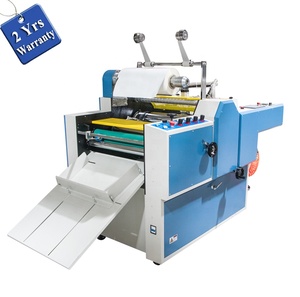 Nhà máy sản xuất safm540e dầu sưởi ấm hoàn toàn tự động nhiệt <span class=keywords><strong>Laminator</strong></span> giá với giấy trung chuyển tự động tấm cắt - Product Image 1