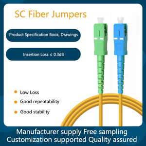 Aangepaste <span class=keywords><strong>Simplex</strong></span> Duplex Glasvezel Patchkabel Met Connector Glasvezel Jumper Sc Apc/Upc Patchkabel Sc-Sc Optische Kabel - Product Image 3
