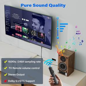 Cable Convertidor de <span class=keywords><strong>Audio</strong></span> <span class=keywords><strong>HDMI</strong></span> <span class=keywords><strong>ARC</strong></span>/eARC Unidireccional <span class=keywords><strong>a</strong></span> 2 <span class=keywords><strong>RCA</strong></span> de 192KHz, 6 Pies, Alimentado por USB, Extractor de <span class=keywords><strong>Audio</strong></span> Estéreo L/R, <span class=keywords><strong>Adaptador</strong></span> Divisor - Product Image 6