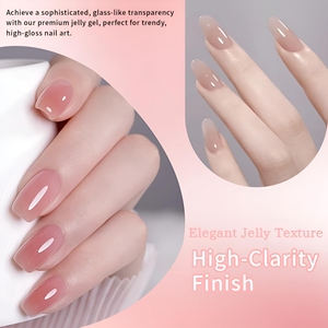 Set de Esmaltes de Gel en 18 Colores Rosa <span class=keywords><strong>Nude</strong></span>, Transparentes, Sin HEMA, para Uñas, Secado con Lámpara UV/LED, Suministros para Salón, Marca Privada OEM - Product Image 5